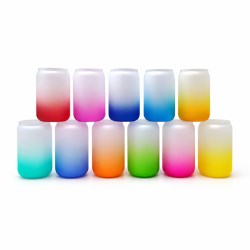 Can-Shaped Glass Cup