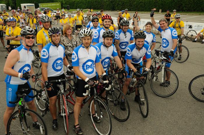 MMC Packaging raises over $39,000 for the "Ride to Conquer Cancer"