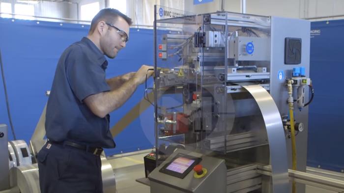The MMC automatic liner splicing machine