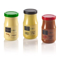 Atlas, the new line of condiment jars in PET
