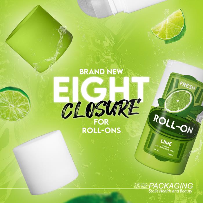 Discover SHB's NEW Roll-On "EIGHT" Closure