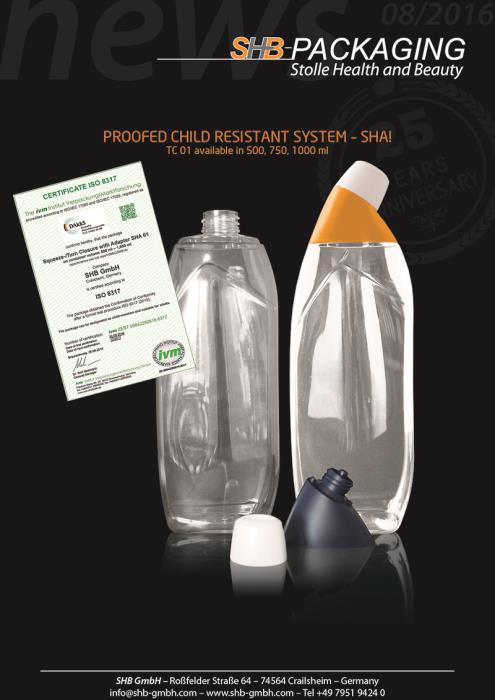 Proofed Child Resistant System - SHA!