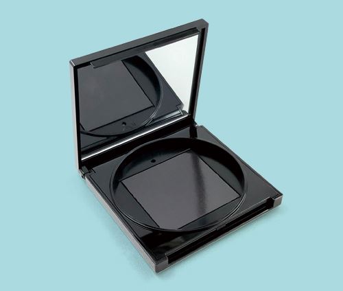Square Compact with Mirror Baoyu 6106
