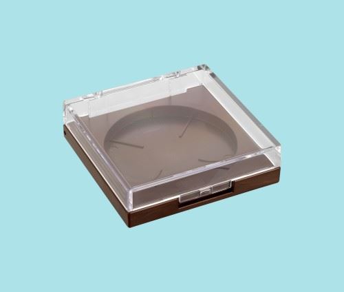 Square Clear Lid Compact Baoyu 664