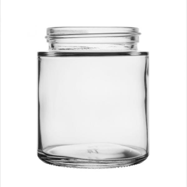 4oz 53mm Regular Clear Glass Jar