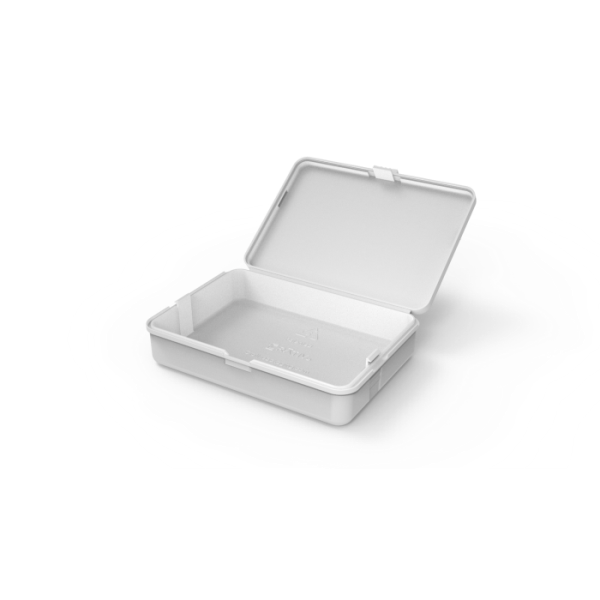 Original Accelerated Degradation Plastic Container - White