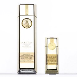 Custom Gold Bar Whiskey Bottles