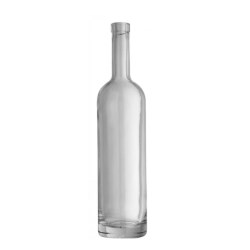 750ml Stock Tall Clear Bottle