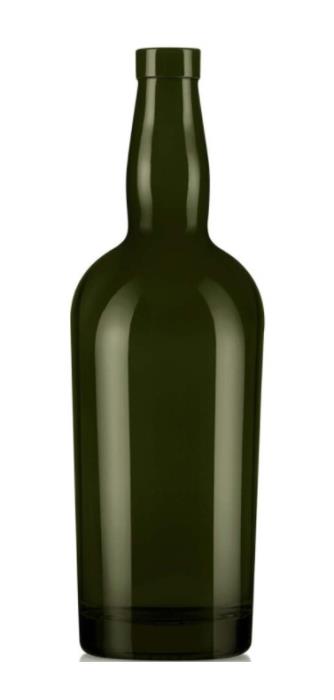 750ml Green Glass Bottle