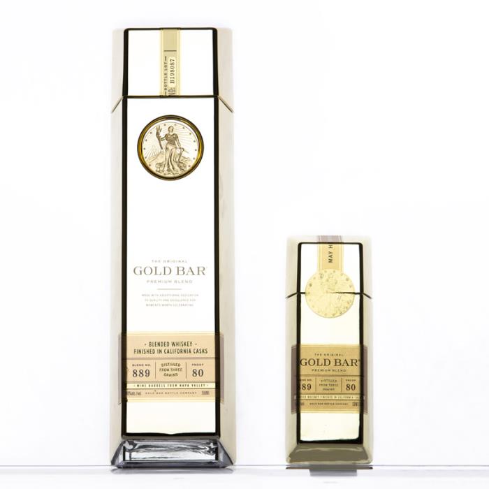 Gold Bar Whiskey Bottles