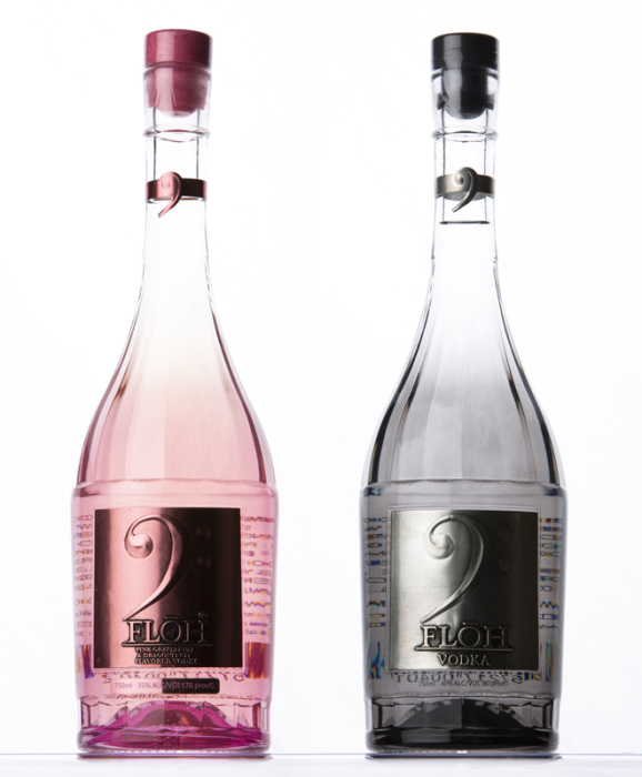 Floh Vodka Bottles