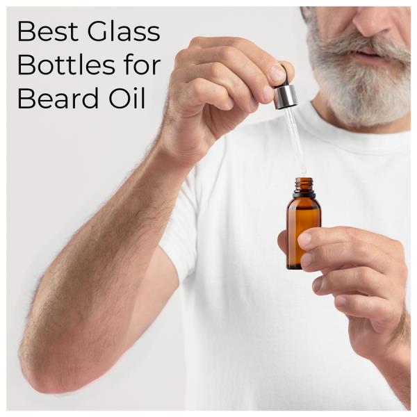 5 Best Jars and Glass Bottles for Beard Oil Products