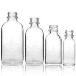 Boston Round Glass Bottles