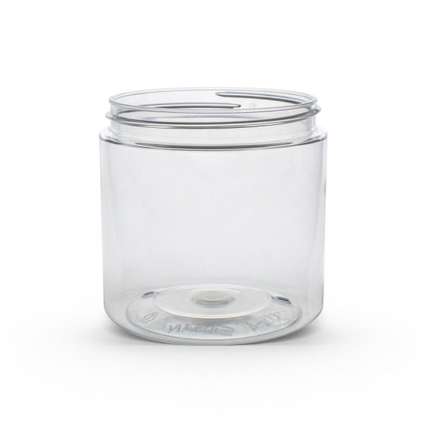 19 oz Clear PET Straight Sided Jar 89-410 Neck Finish