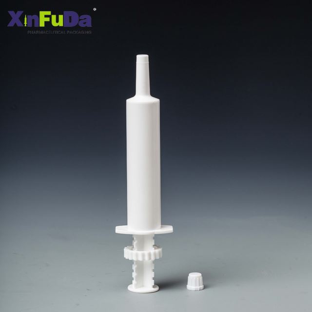 plastic oral paste syringe veterinary dial a dose syringe