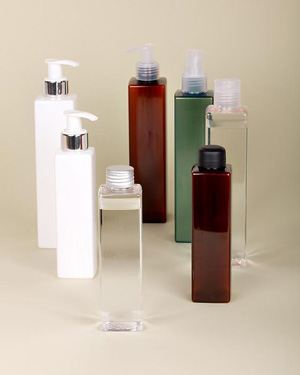 Stak Plast’s new square plastic bottles