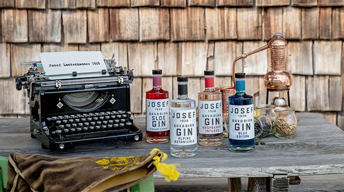 Bavarian JOSEF Gin relies on Stölzle spirit bottles