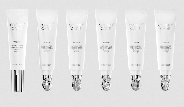 HORACE beautifies mens eyes with Cosmogens Tense tube