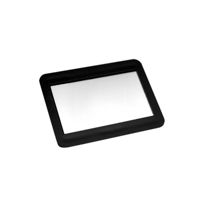 #803 PURSE MIRROR 3 1/8” length 2 21/64” width 1/8” height
