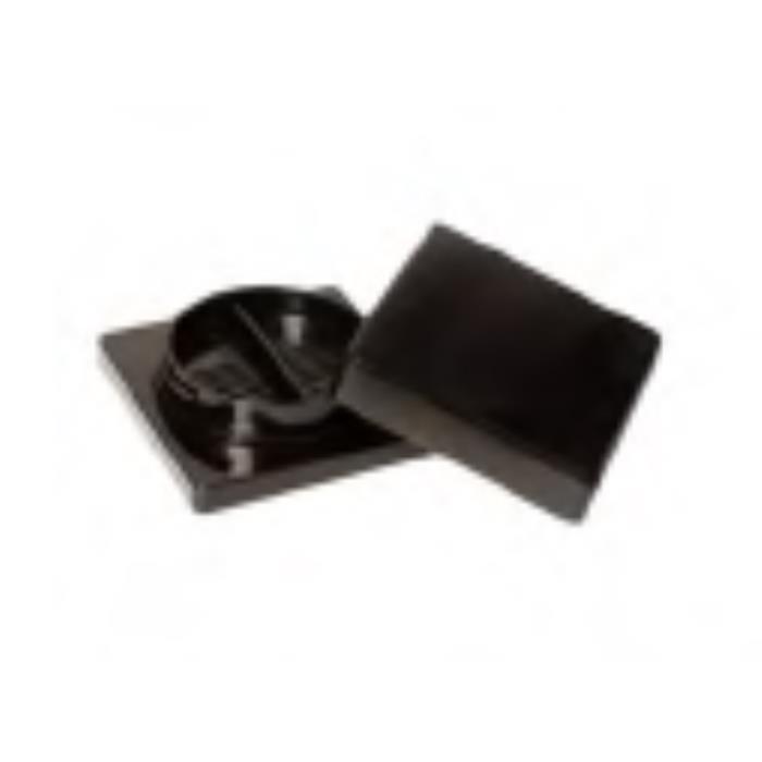 #777 COMPACT SQUARE POT 2.00” length 2.00” width 5/8” height