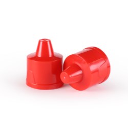 Child Resistant Cap - S32 with a spout to pour the product