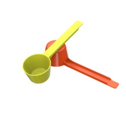 25cc Taper Walled Scoop Long 3.5 inch Handle