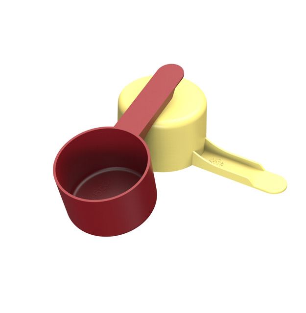 29.6cc Straight Walled Scoop Medium 1.7 inch Handle