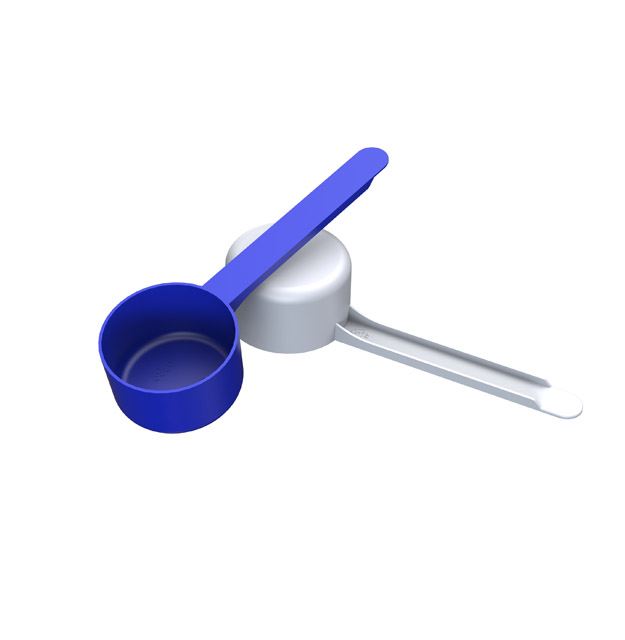 39cc Straight Walled Scoop Long 3.5 inch Handle