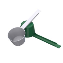 50cc Taper Walled Scoop Long 3.5 inch Handle
