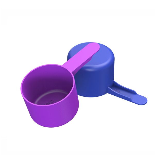 50cc Straight Walled Scoop Short 1.5 inch Handle