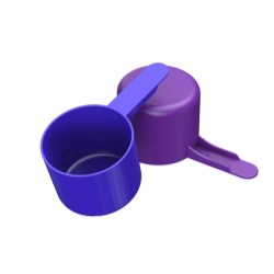 53cc Straight Walled Scoop Short 1.5 inch Handle