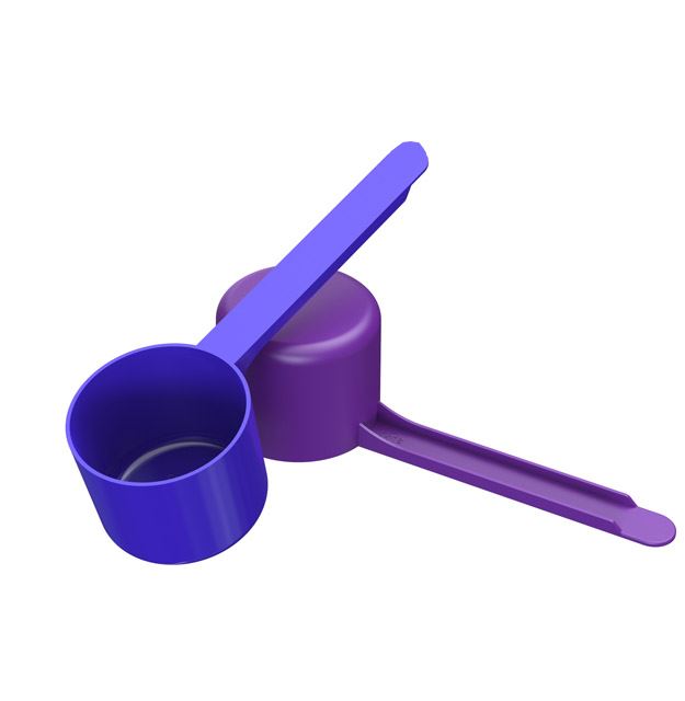 53cc Straight Walled Scoop Long 3.5 inch Handle