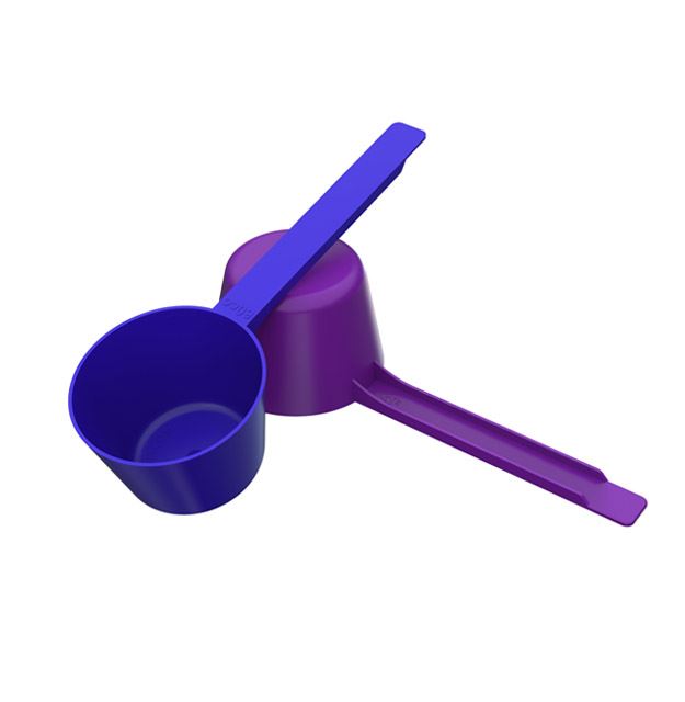 60cc Taper Walled Scoop Long 3.5 inch Handle