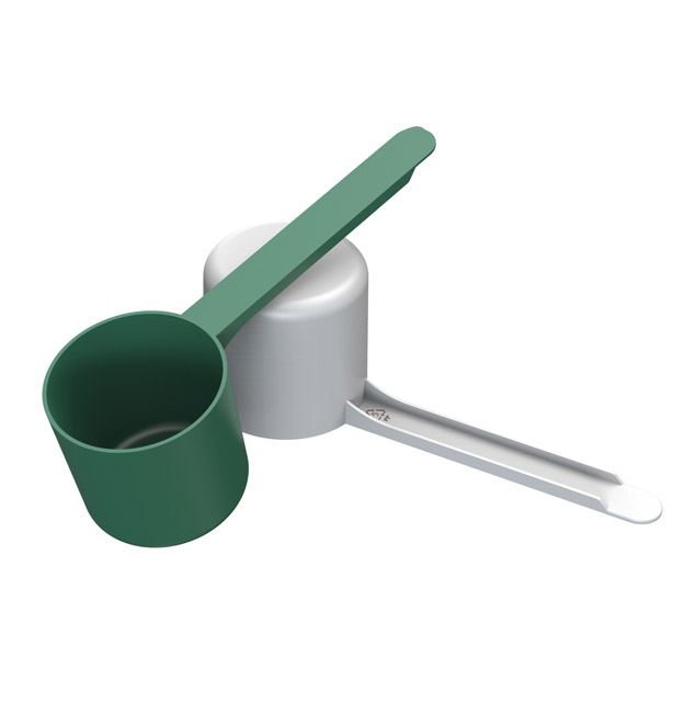 63cc Straight Walled Scoop Long 3.5 inch Handle