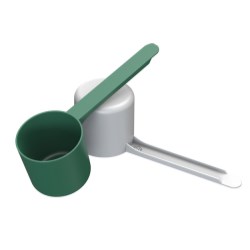 63cc Straight Walled Scoop Long 3.5 inch Handle