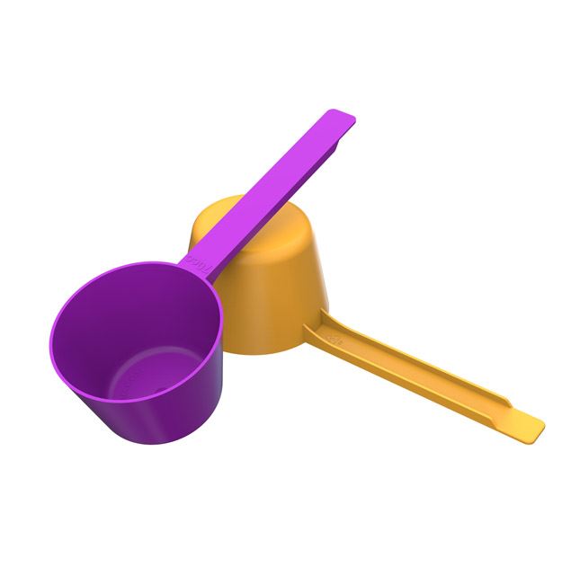 70cc Taper Walled Scoop Long 3.5 inch Handle
