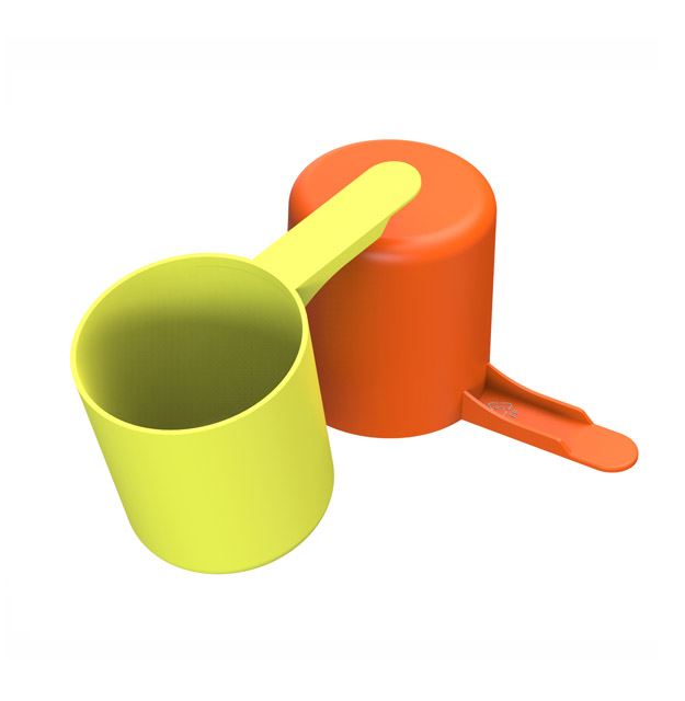 72cc Straight Walled Scoop Short 1.5 inch Handle