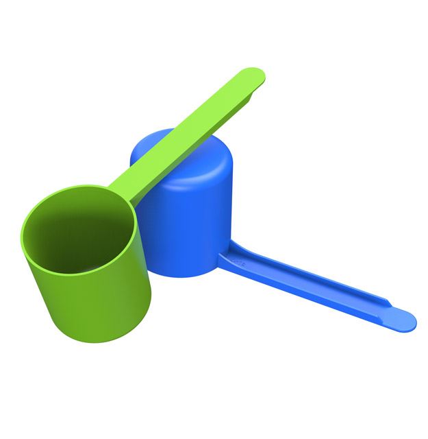 73cc Straight Walled Scoop Long 3.5 inch Handle