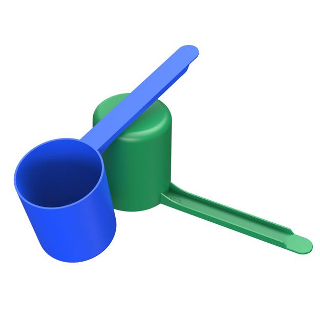 77cc Straight Walled Scoop Long 3.5 inch Handle
