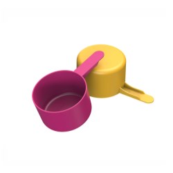 78.6cc Straight Walled Scoop Short 1.5 inch Handle