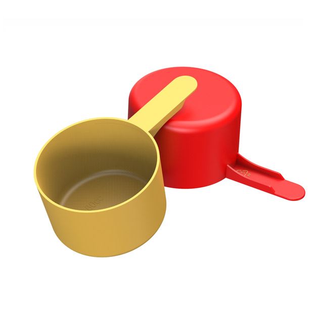 80cc Straight Walled Scoop Short 1.5 inch Handle