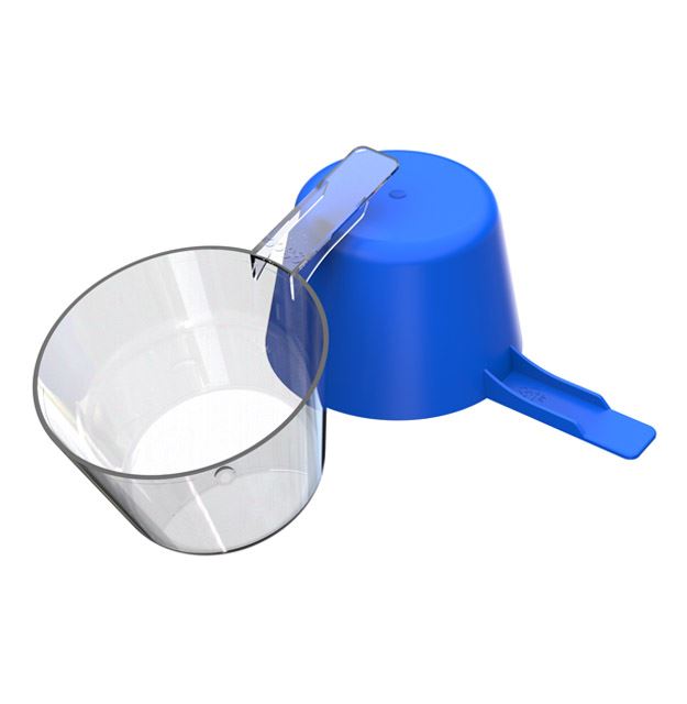 90cc Taper Walled Scoop Short 1.5 inch Handle