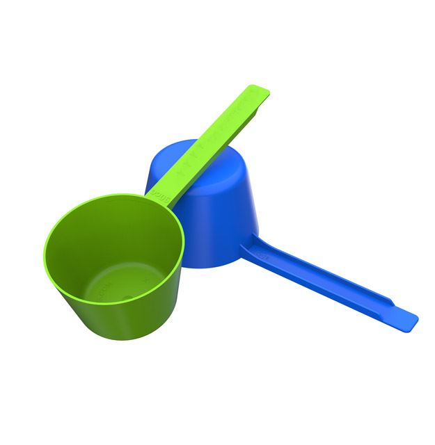 90cc Taper Walled Scoop Long 3.5 inch Handle