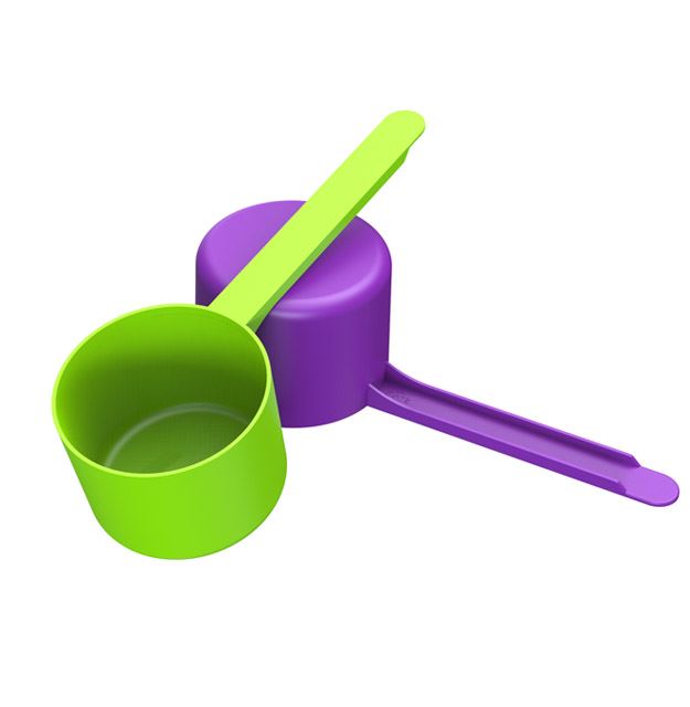 90cc Straight Walled Scoop Long 3.5 inch Handle