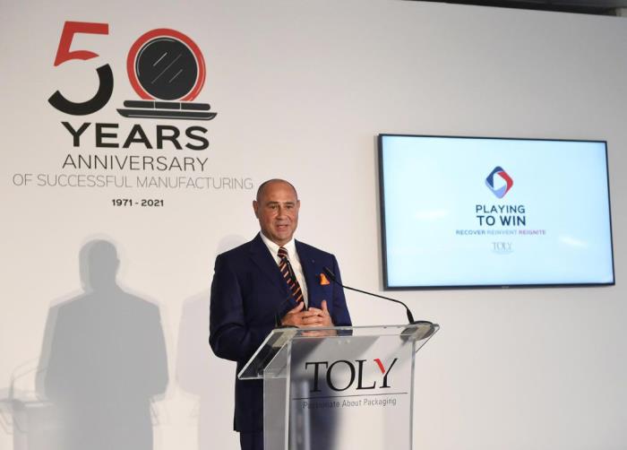 Prime Minister Visit at Toly to Celebrate 50 years of Manufacturing in Malta