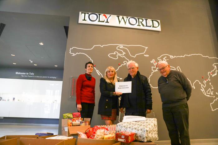 Toly Donates to the WOW Food Bank Foundation