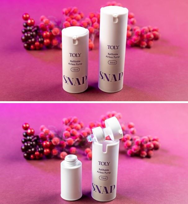 The Refillable Airless Pump: SNAP by Toly!