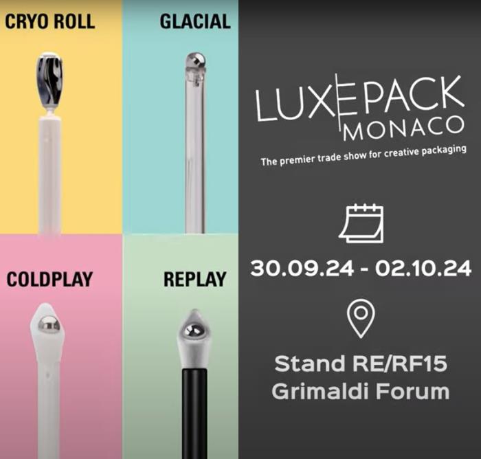 Cool Sensations, Innovative Applications – Discover Toly’s Cooling-Effect Applicators at LuxePack Monaco!
