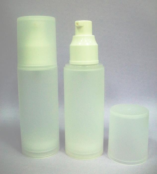 ERF offers in-mold frost finish to airless bottles