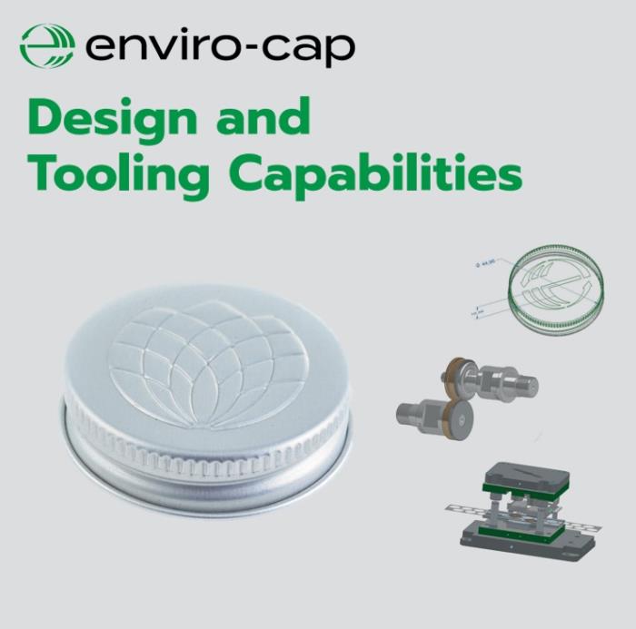 Bespoke Metal Caps: Enviro-Caps Design and Tooling Abilities